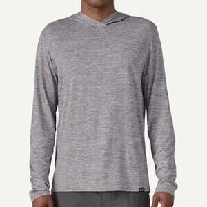 Patagonia Capilene Cool Daily Hoody in heather gray Size Medium